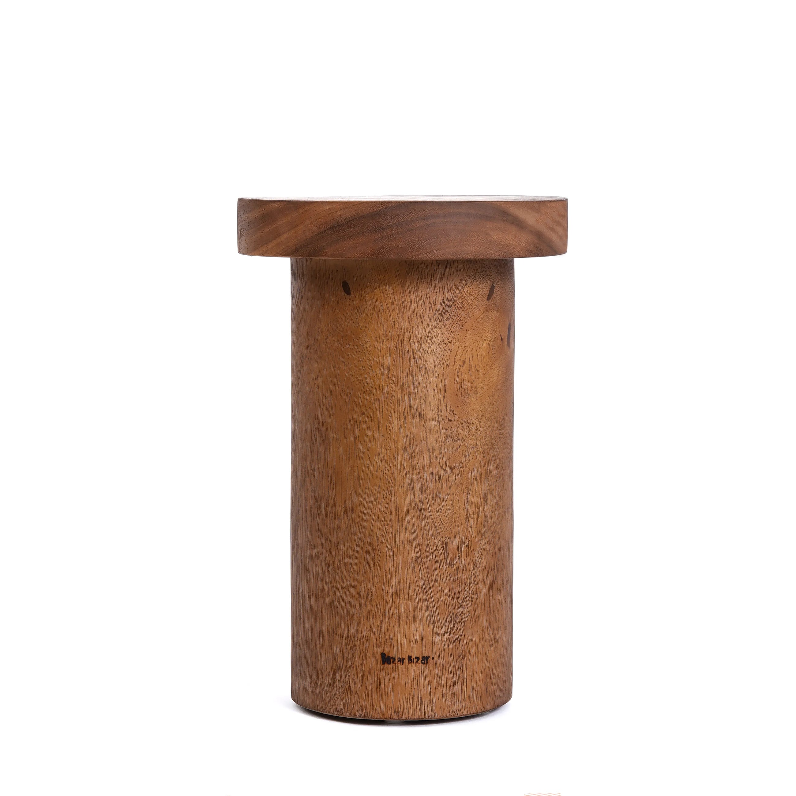 The Inti Side Table - Natural in wood — handmade luxury side table curated by Laiyahome — view 3
