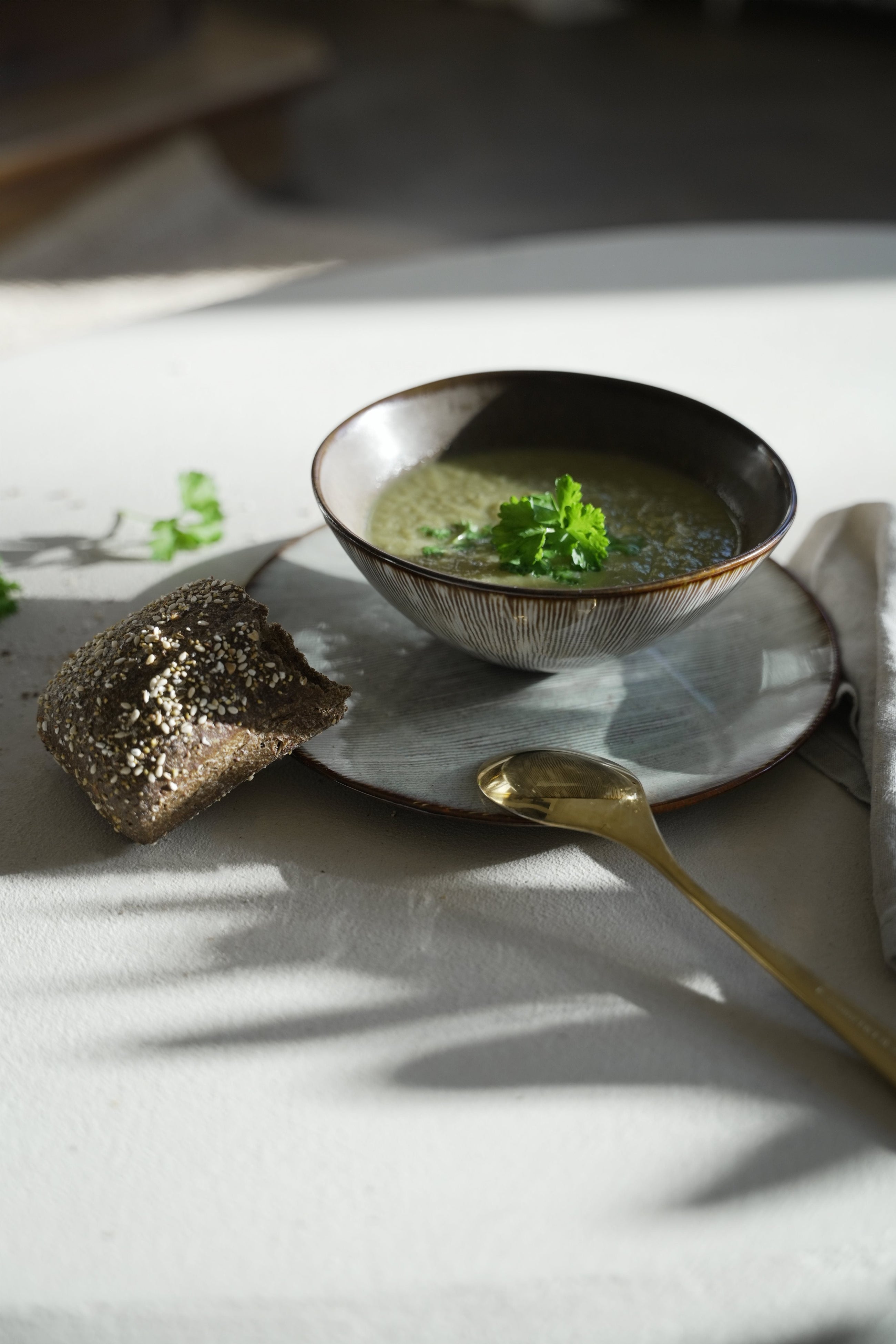 The Peniche Cereal Bowl – stoneware bowl in multicolour – product view 2