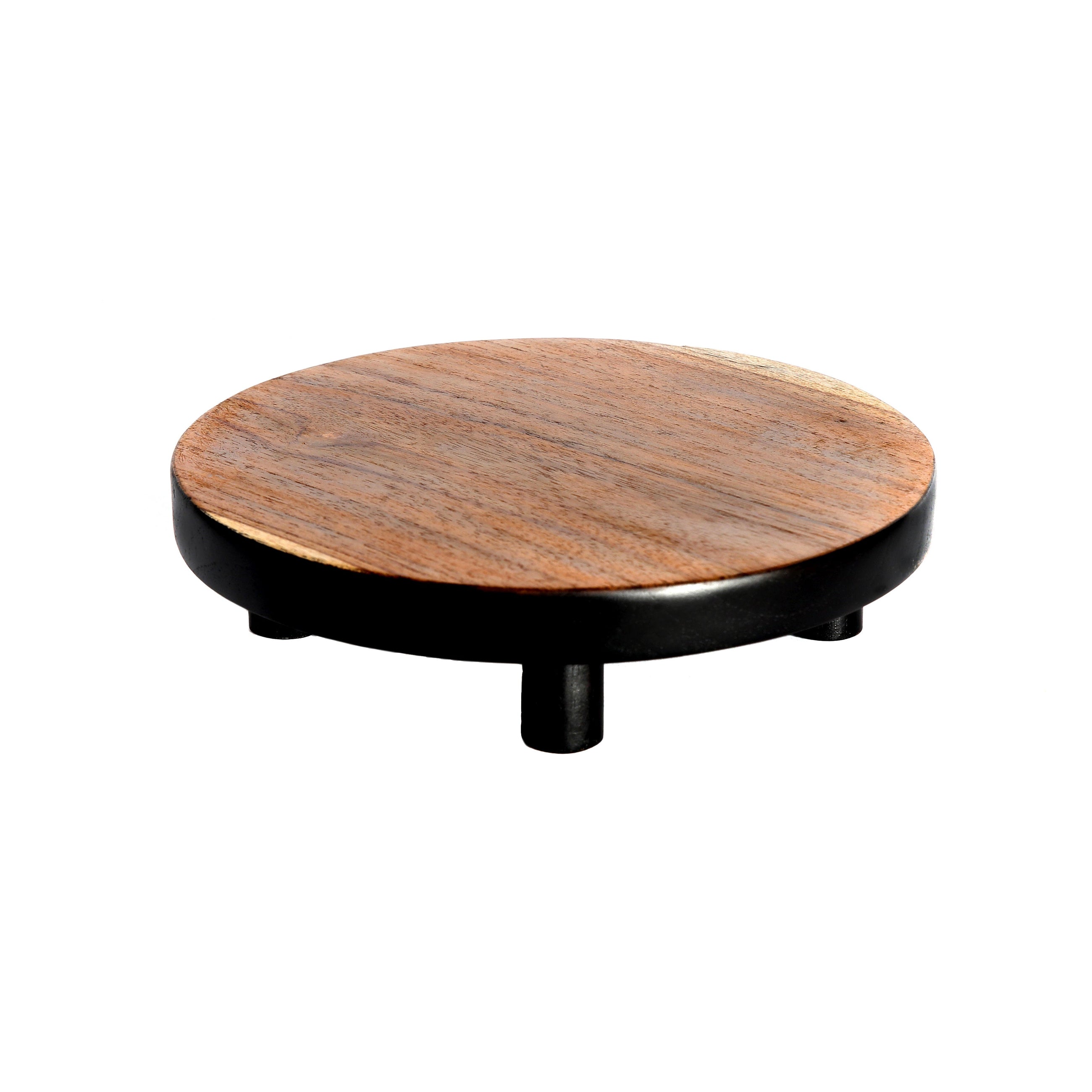 The Bondi Cake Stand - M – teak wood cake stand – product view 1