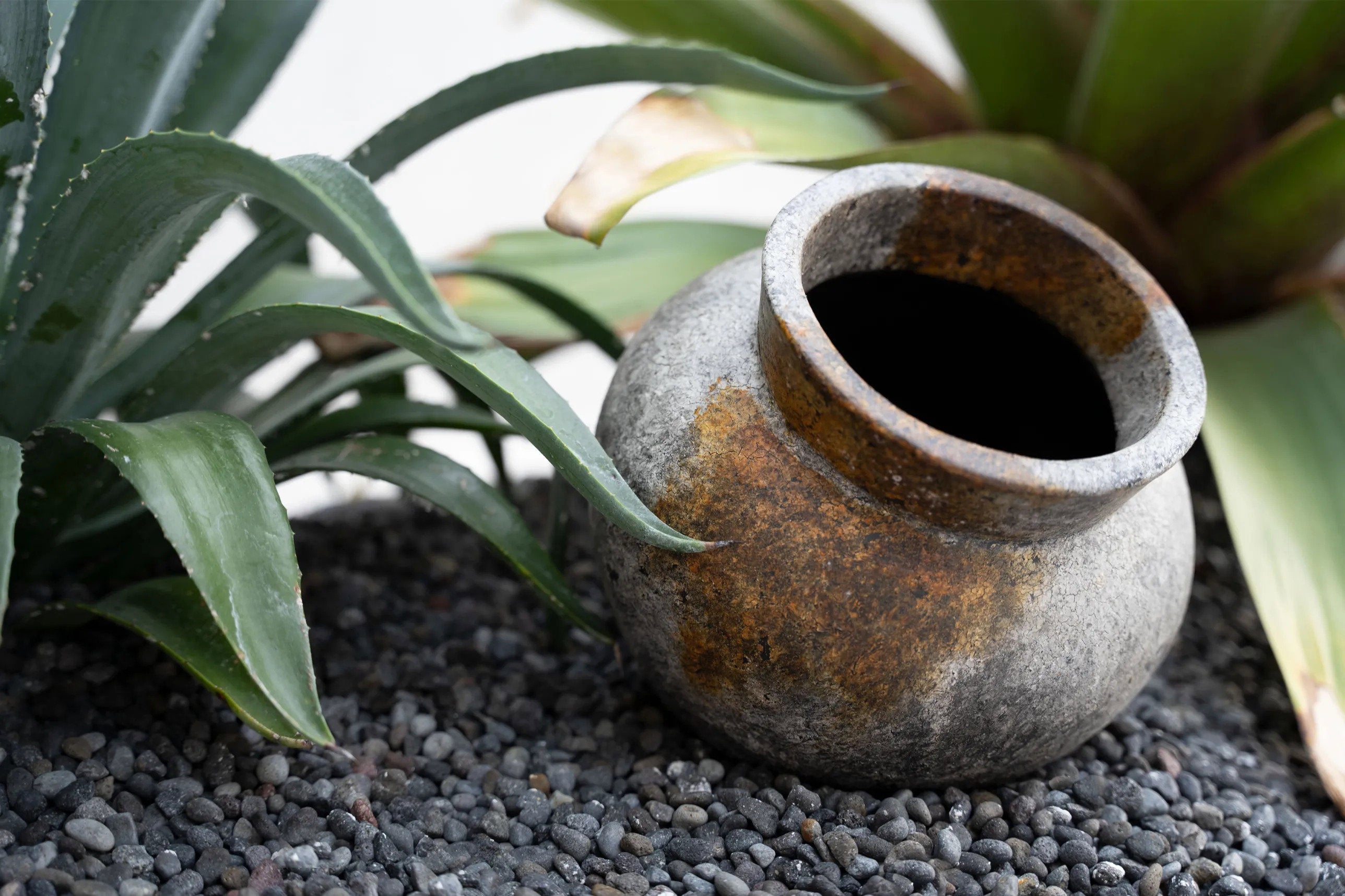 Vase Funky - Gris antique - S