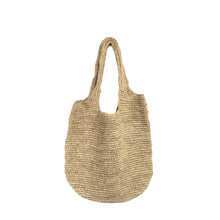 The Te Quiero Shopper in raffia — handmade luxury shopping bag curated by Laiyahome — view 3