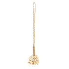 The Vanilla Shell Tassel in shell — handmade luxury wall decoration curated by Laiyahome — view 3
