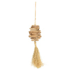 The Raffia Driftwood in wood — handmade luxury wall decoration curated by Laiyahome — view 3