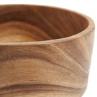 The Suar Salad Bowl - M in wood — handmade luxury bowl curated by Laiyahome — view 2