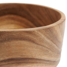 The Suar Salad Bowl - M in wood — handmade luxury bowl curated by Laiyahome — view 2