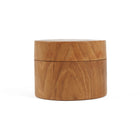 The Teak Root Jar - S in wood — handmade luxury storage jar curated by Laiyahome