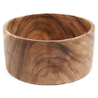 The Suar Salad Bowl - L in wood — handmade luxury bowl curated by Laiyahome — view 3