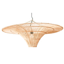 The Sky Pendant - Natural - XXL in rattan — handmade luxury pendant lamp curated by Laiyahome