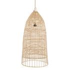 The Elba Pendant - Natural - L in rattan — handmade luxury pendant lamp curated by Laiyahome