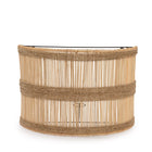 The Doedoe Wall Applique - Natural - M in rattan — handmade luxury wall light curated by Laiyahome — view 3