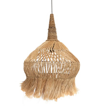 The Hippy Tipi Pendant - Natural - L in grass — handmade luxury pendant lamp curated by Laiyahome — view 3