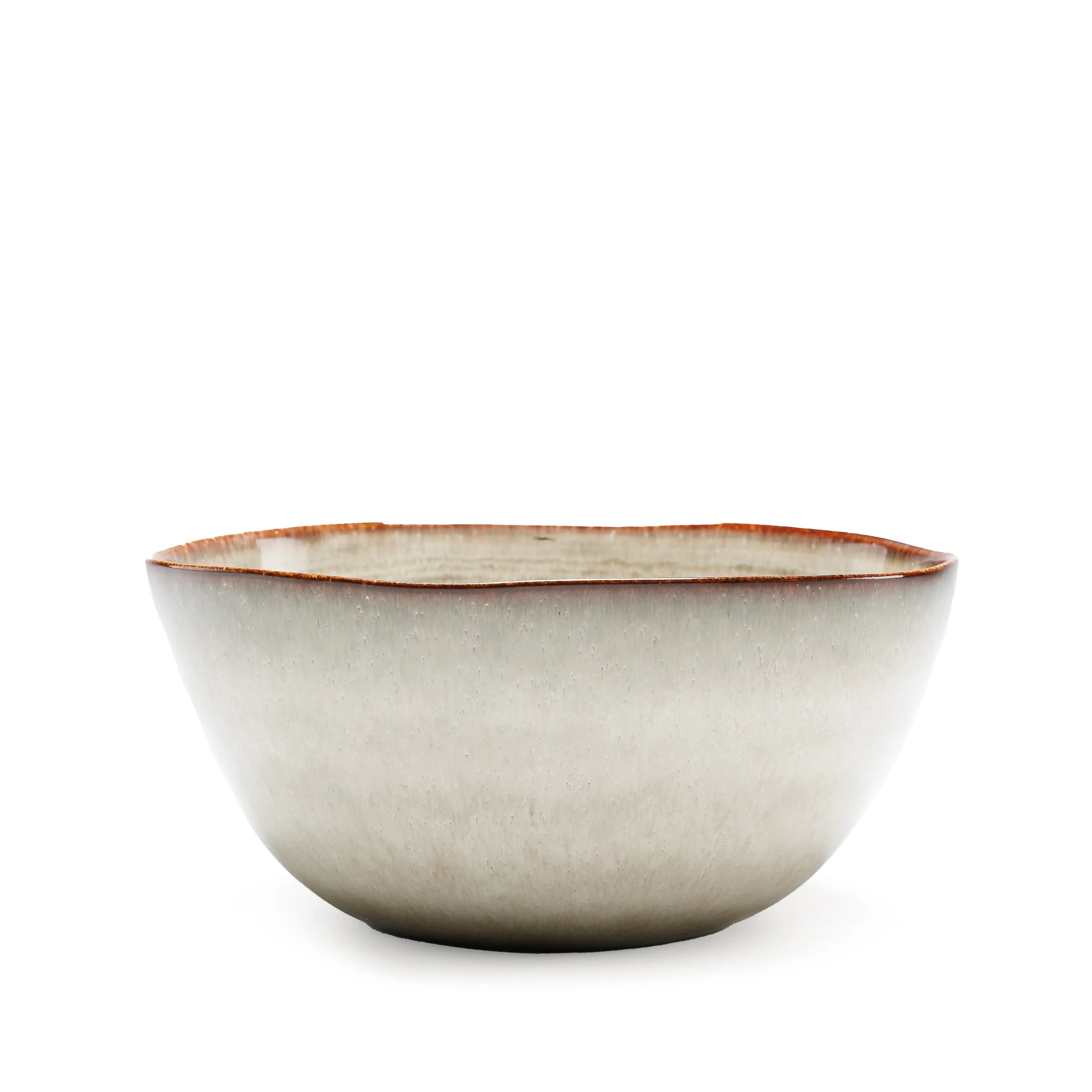 The Comporta Serving Bowl in ceramic — handmade luxury bowl curated by Laiyahome — view 3