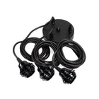 Fitting Lamps Ceiling - Black - 3 Fittings in cotton — handmade luxury ceiling light curated by Laiyahome — view 3