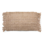 The Oh My Gee Cushion Cover - Beige - 30x50 in cotton — handmade luxury cushion cover curated by Laiyahome — view 3