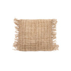 The Oh My Gee Cushion Cover - Beige - 40x40 in cotton — handmade luxury cushion cover curated by Laiyahome — view 3