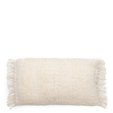 The Oh My Gee Cushion Cover - Cream - 30x50 in cotton — handmade luxury cushion cover curated by Laiyahome — view 3