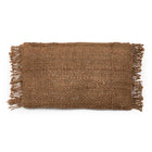 The Oh My Gee Cushion Cover - Brown - 30x50 in cotton — handmade luxury cushion cover curated by Laiyahome — view 3