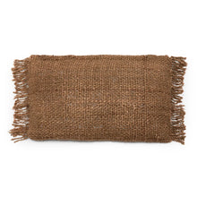The Oh My Gee Cushion Cover - Brown - 30x50 in cotton — handmade luxury cushion cover curated by Laiyahome — view 3