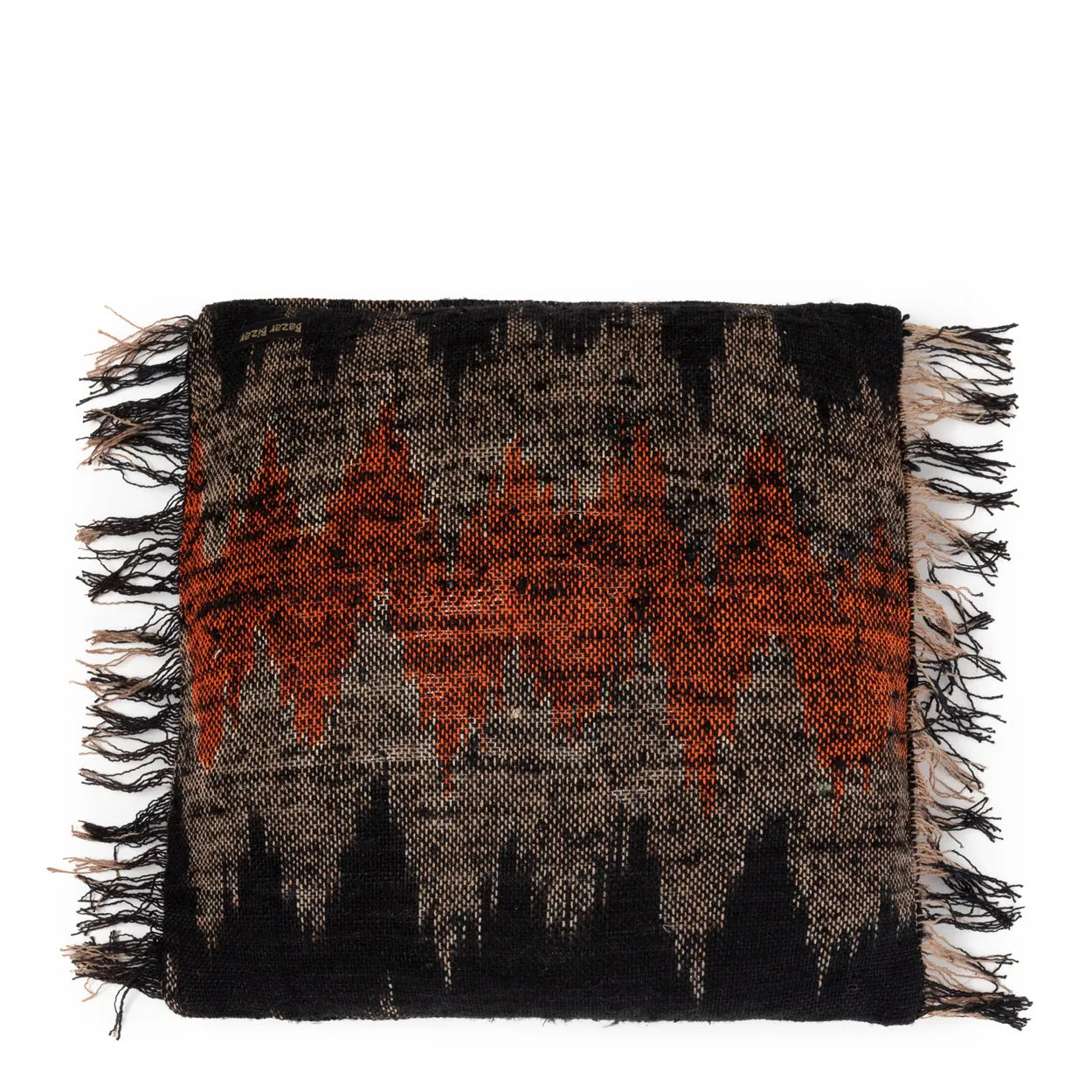 Capa de almofada Oh My Gee - Preto e Laranja - 40x40