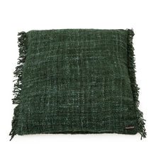 The Oh My Gee Cushion Cover - Forest Green - 60x60 in cotton — handmade luxury cushion cover curated by Laiyahome — view 3