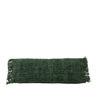 The Oh My Gee Cushion Cover - Forest Green - 35x100 in cotton — handmade luxury cushion cover curated by Laiyahome — view 3