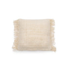 The Oh My Gee Cushion Cover - Cream - 40x40 in cotton — handmade luxury cushion cover curated by Laiyahome — view 3