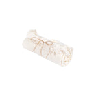 The Linen Tablecloth - White - 150x150 in linen — handmade luxury tablecloth curated by Laiyahome — view 3
