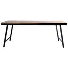 The Herringbone Console - Natural in wood — handmade luxury console table curated by Laiyahome — view 3