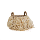The Raffia Basket - M in raffia — handmade luxury storage basket curated by Laiyahome