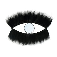 The Black Eye Mirror - Black in glass — handmade luxury wall mirror curated by Laiyahome — view 3