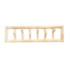 The Island Cloth Hanger - Natural in wood — handmade luxury clothing hanger curated by Laiyahome — view 3