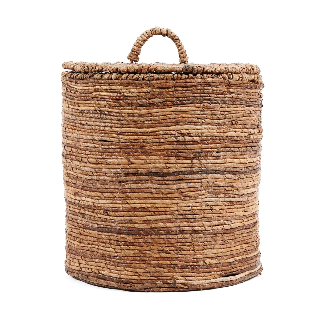 The Chingon Banana Baskets - Natural - L in palm leaf — handmade luxury storage basket curated by Laiyahome