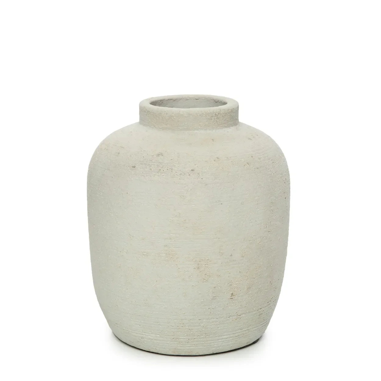The Peaky Vase - Concrete - L in terracotta — handmade luxury vase curated by Laiyahome