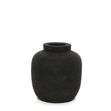 The Peaky Vase - Black - S in terracotta — handmade luxury vase curated by Laiyahome — view 3