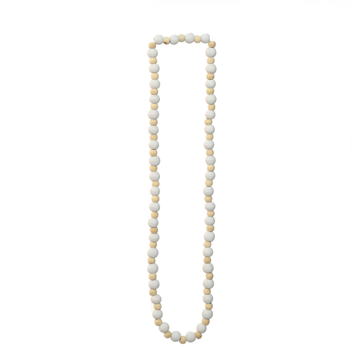 The Canggu Necklace - Natural White in shell — handmade luxury necklace curated by Laiyahome — view 3