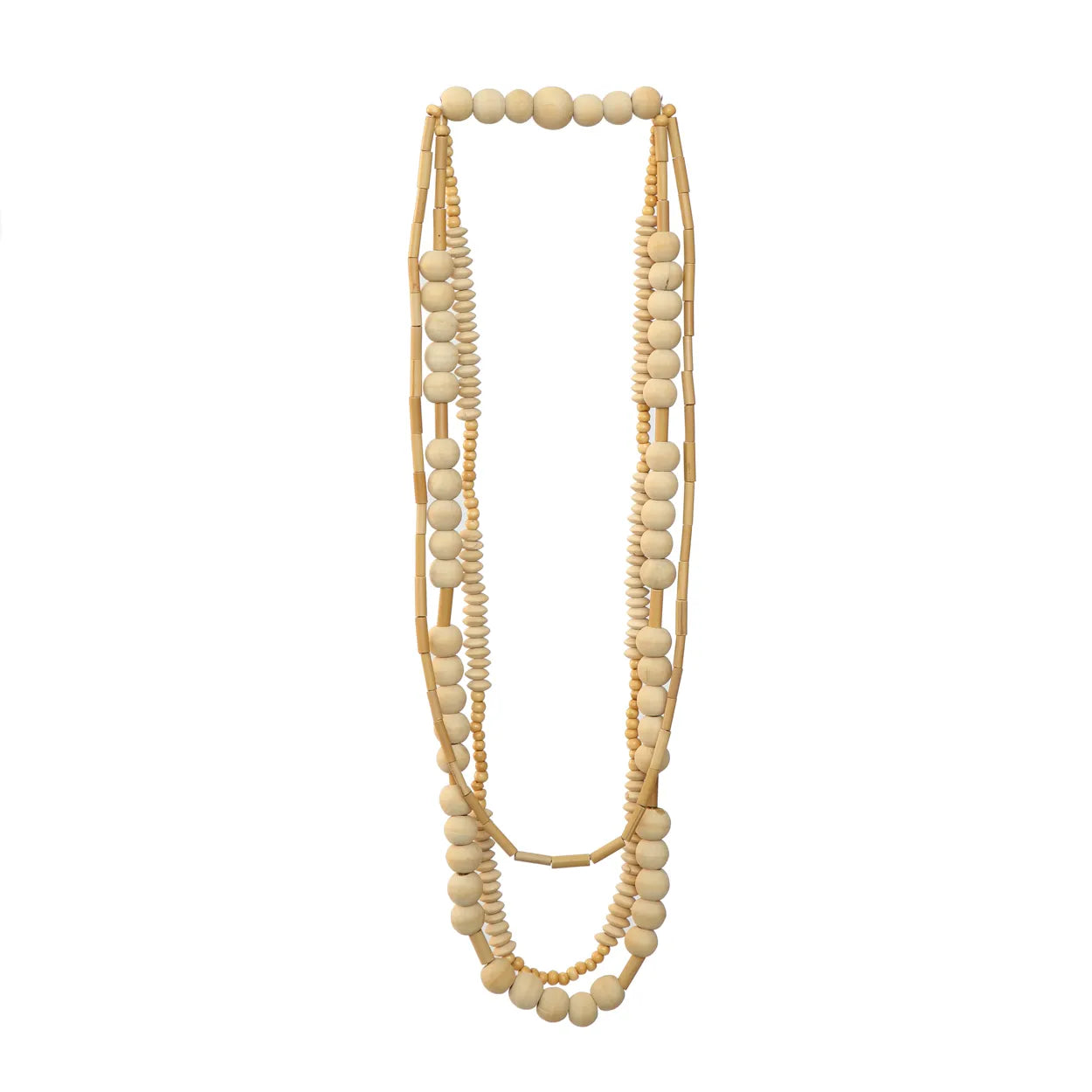The Jimbaran Necklace - Natural in shell — handmade luxury necklace curated by Laiyahome — view 3