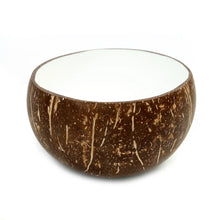 The Coco Food Bowl - Natural White in coconut — handmade luxury bowl curated by Laiyahome — view 3