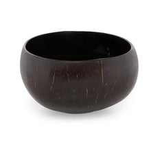 The Coco Food Bowl - Natural Black in coconut — handmade luxury bowl curated by Laiyahome — view 3