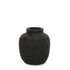 The Trendy Vase - Black - S in terracotta — handmade luxury vase curated by Laiyahome — view 3