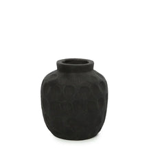 The Trendy Vase - Black - S in terracotta — handmade luxury vase curated by Laiyahome — view 3