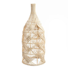 The Garaffa Pendant - Natural - L in rattan — handmade luxury pendant lamp curated by Laiyahome — view 3