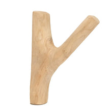 The Hook - Natural in wood — handmade luxury clothing hanger curated by Laiyahome — view 3