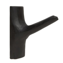 The Hook - Black in wood — handmade luxury clothing hanger curated by Laiyahome — view 3