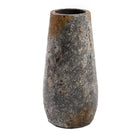 The Spooky Vase - Antique Grey - L in terracotta — handmade luxury vase curated by Laiyahome