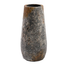 The Spooky Vase - Antique Grey - L in terracotta — handmade luxury vase curated by Laiyahome
