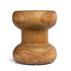 The Wayra Stool - Natural in wood — handmade luxury stool curated by Laiyahome