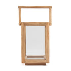 The Nusa Penida Lantern - S in wood — handmade luxury lantern curated by Laiyahome