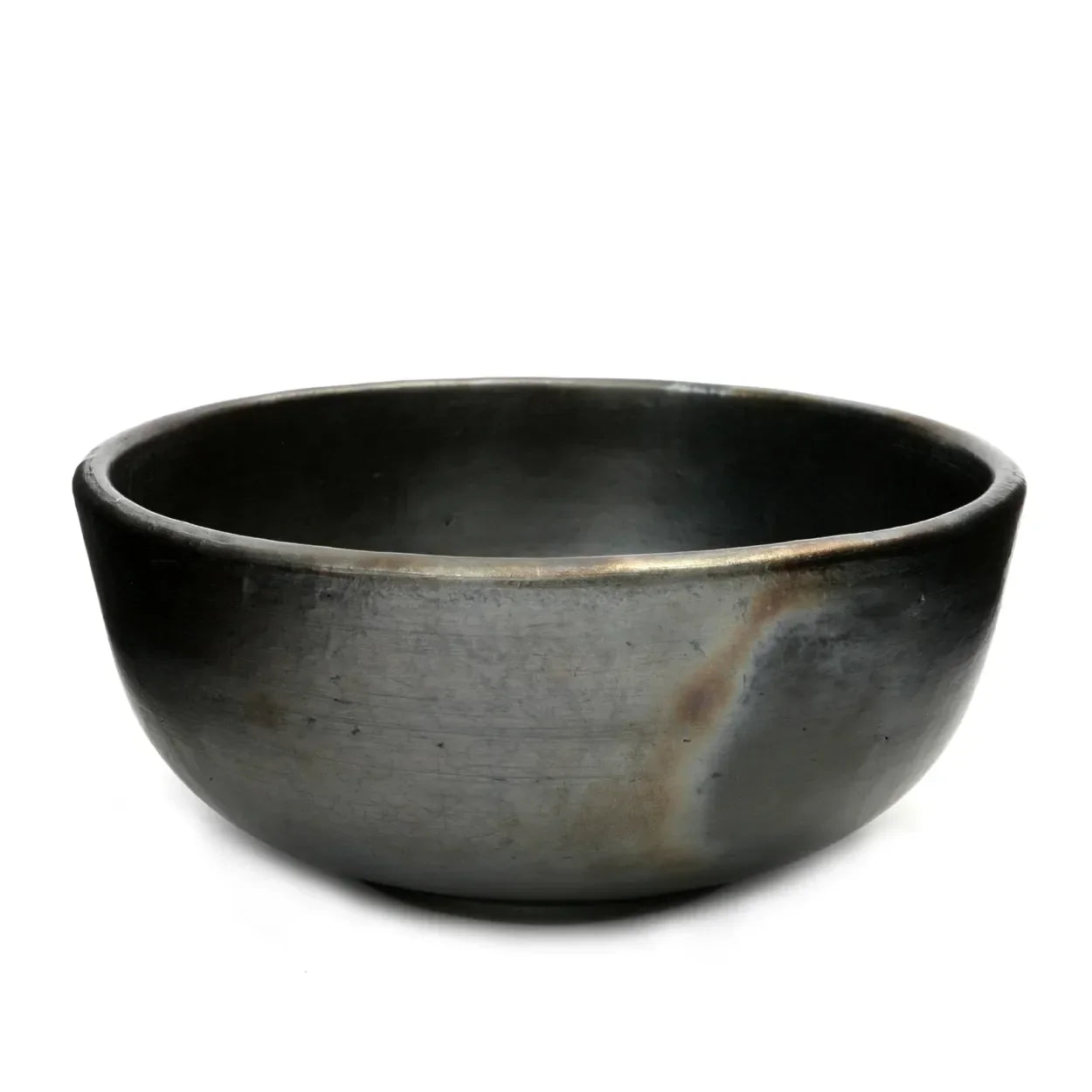 The Burned Bowl - Black - L in terracotta — handmade luxury bowl curated by Laiyahome — view 3