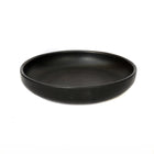 The Burned Deep Plate - Black - M in terracotta — handmade luxury dinner plate curated by Laiyahome — view 3