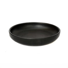 The Burned Deep Plate - Black - M in terracotta — handmade luxury dinner plate curated by Laiyahome — view 3